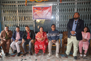 राष्ट्रिय युवा संघ सिद्धार्थनगरद्वारा खाद्यान्न तथा फलफूल वितरण