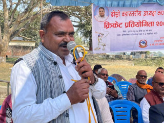 ओमसतिया–५ मा दोस्रो वडास्तरीय क्रिकेट प्रतियोगिता सुरु