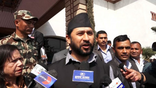 संसदमा सम्बोधन गर्ने क्रममा कसैलाई धम्की दिएको छैन : गृहमन्त्री लामिछाने