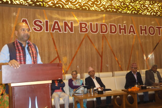 गृहमन्त्री पाण्डेयको आग्रह : विपद्को समयमा मर्यादा नखोजौं