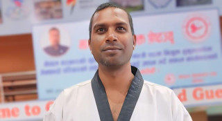 तेक्वान्दो प्रशिक्षक कहारलाई पाँचौ डान प्राप्त