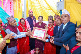 चौरासी पूजाको अवसरमा विद्यालयमा अक्षयकोष स्थापना