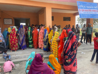 रास्वपाद्वारा मर्चवारमा निःशुल्क स्वास्थ्य शिविर, ७१३ जनाले लिए सेवा