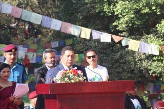 ध्यानको माध्यमबाट समाजिक रुपान्तरण गर्नुपर्नेमा उपप्रधानमन्त्री श्रेष्ठको जोड