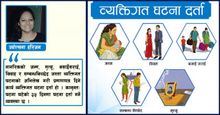 व्यक्तिगत घटना दर्ता सप्ताह : आवश्यकता र औचित्य