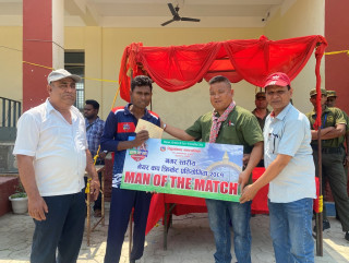 सिद्धार्थनगरमा मेयर कप सुरु : १, ३, ९ र ११ विजयी