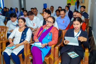 विश्व औलो दिवसमा स्वास्थ्यकर्मीहरुसँग अन्तरक्रिया