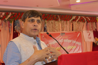 एमालेलाई ओलीले नर्कतिर लैजादै हुनुहुन्छ : घनश्याम भुसाल