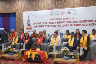लुम्बिनीमा अन्तर्राष्ट्रिय बौद्ध गोष्ठी सुरु