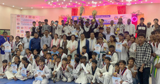 दोस्रो सिद्धार्थनगर आमन्त्रण प्रदेशस्तरीय खुल्ला तेक्वान्दो प्रतियोगितामा रामग्राम प्रथम