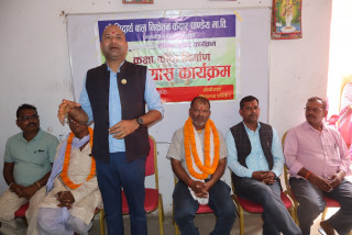 शिक्षा र स्वास्थ्यको विकास जनताको चाहना  : पूर्वमन्त्री पाण्डेय