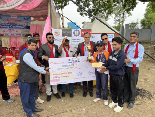 जेट नेपाल यु-१४ टी ट्वान्टी क्रिकेटको उपाधि न्यू होराईजनलाई