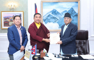 २५६८ औं बुद्धजयन्ती एवं लुम्बिनी दिवसका लागि प्रधानमन्त्रीलाई निम्तो