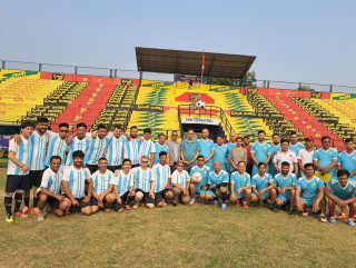 मैत्रीपूर्ण फुटबलमा मदन भण्डारी स्पोर्टस एकेडेमी विजयी