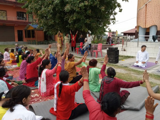 देउराली सहकारीको योग शिविर सम्पन्न