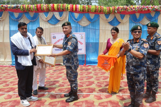 रोहिणी र कोटहीमाईका अध्यक्ष सम्मानित