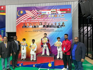 मलेसियामा भएको अन्तर्राष्ट्रिय कराँते प्रतियोगितामा नेपाललाई स्वर्णसहित ४ पदक