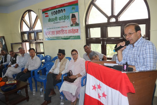 सबै ठाउँमा चुनाव नलड्दा कांग्रेसको मत घट्यो : डा. मिनेन्द्र रिजाल