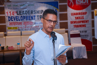 एलएसडीटीमा ‘भाषणमा मुक्तक’ विषयक प्रशिक्षण