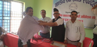 माण्डब्य सेवा समाज सिद्धार्थनगरको अध्यक्षमा ज्ञवाली