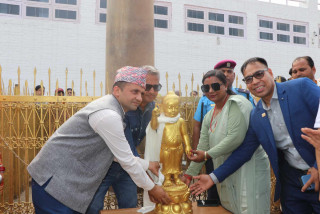 लुम्बिनीबाट तिलौराकोट लगियो शिशु बुद्ध