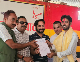 राष्ट्रिय प्रजातान्त्रिक विद्यार्थी संगठन रुपन्देहीको संयोजकमा त्रिपाठी