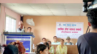 तिलोत्तमा–८ मा प्राथमिक आँखा स्वास्थ्य सम्बन्धी अभिमुखीकरण