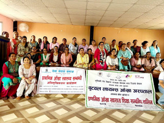 तिलोत्तमा–८ मा प्राथमिक आँखा स्वास्थ्य सम्बन्धी अभिमुखीकरण