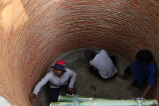 देवदह खयरडाडामा भेटियो साँढे ३ मिटर गहिरो प्राचिन इनार