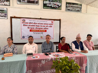 बुटवलमा गृहणी महिलाका लागि कपडा सिलाउने तालिम सुरू