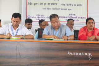 गैडहवा गाउँपालिकामा सार्वजनिक सुनुवाई