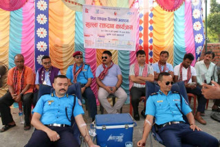 परासीमा खुल्ला रक्तदान कार्यक्रम, ५० जनाले गरे रक्तदान