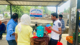ठूलो बालापुर युवा परिवारद्वारा निःशुल्क पानी वितरण सुरु