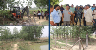 संविधान सभा सदस्य  गोस्वामीद्वारा १५ कठ्ठा सार्वजनिक जग्गा अतिक्रमण