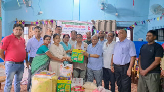 सिद्धार्थनगर–५ वडा कार्यालयद्वारा बालगृहमा खाद्यान्न वितरण