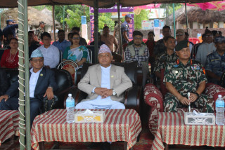 विपदबाट हुने क्षति न्यूनीकरणका लागि जनस्तरमा सचेतना जरुरी : मुख्यमन्त्री महरा