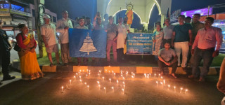 दोस्रो स्थापना दिवसमा रास्वपा सिद्धार्थनगरद्वारा दीप प्रज्जवलन