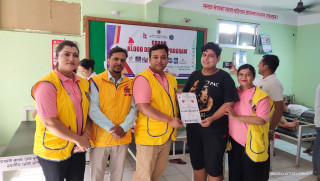 लायन्स र लियोद्वारा रक्तदान, ९१ यूनिट रगत संकलन