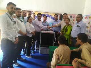 बैंक इन्स्योरेन्स क्लबद्वारा अटिजम भएका विद्यार्थीलाई सहयोग