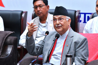 केपी ओली प्रधानमन्त्रीमा नियुक्त