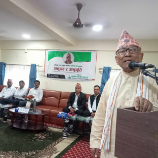 नीतिगत भ्रष्टाचार देशको प्रमुख चुनौती : प्रदेश प्रमुख शेरचन