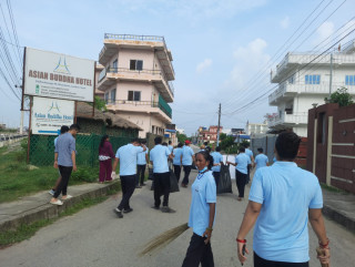 एसियन बुद्ध होटल : प्रत्येक महिनाको पहिलो शनिबार सरसफाई कार्यक्रम गर्दै