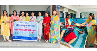 जेसीआई  सिद्धार्थ लेडीद्वारा आर्थिक सहयोग हस्तान्तरण