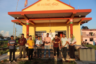 लायन्स भैरहवा लिगेसीद्वारा वृक्षरोपण