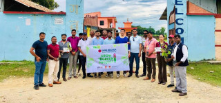 हरेक वर्ष एकहजार विरुवा रोप्दै शाइन रेसुंगा बैंक