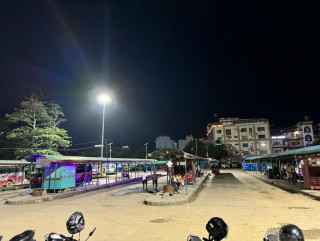 बुटवलका मुख्य स्थानमा २३ वटा हाइमास्ट लाइट जडान