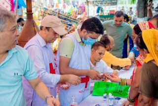 विश्व हिन्दू महासंघ सिद्धार्थनगरद्वारा शिव मन्दिरमा विविध कार्यक्रम