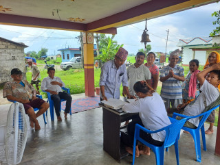तिलोत्तमा–११ मा एकदिने आँखा जाँच शिविर
