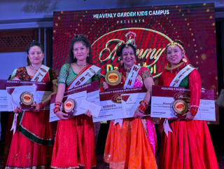 हेभेन्ली गार्डेन मम्मी डान्स-३ को उपाधि मिनाक्क्षीलाई