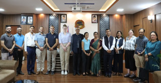 बुटवलको स्वास्थ्य सुधारबारे बेलायती प्रतिनिधिसँग छलफल